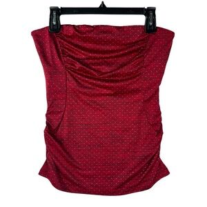My Michelle Tube Top Womens Size L Red